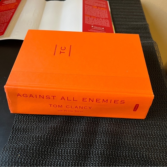 First Edition Hardcover “Against All Enemies” Tom Clancy 2011 1st Print - Picture 9 of 10